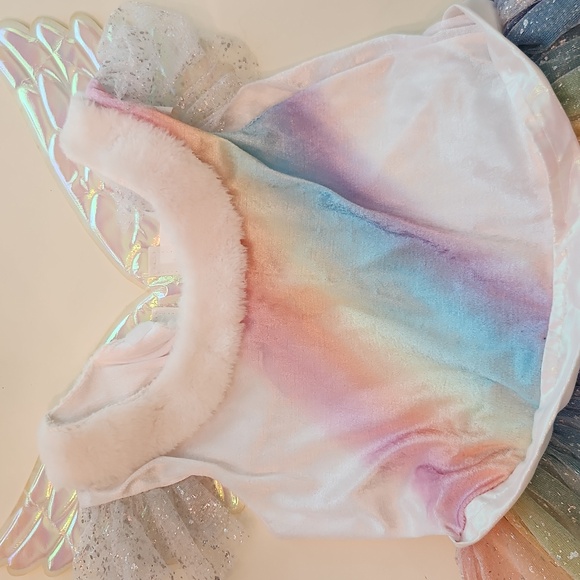 Rainbow Fairy Costume Halloween Dress Up Small - Picture 3 of 9